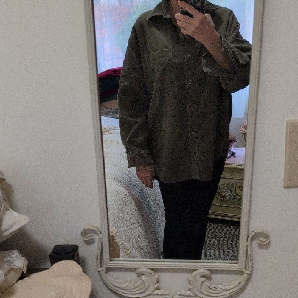 Corderoy Olive Green Jacket